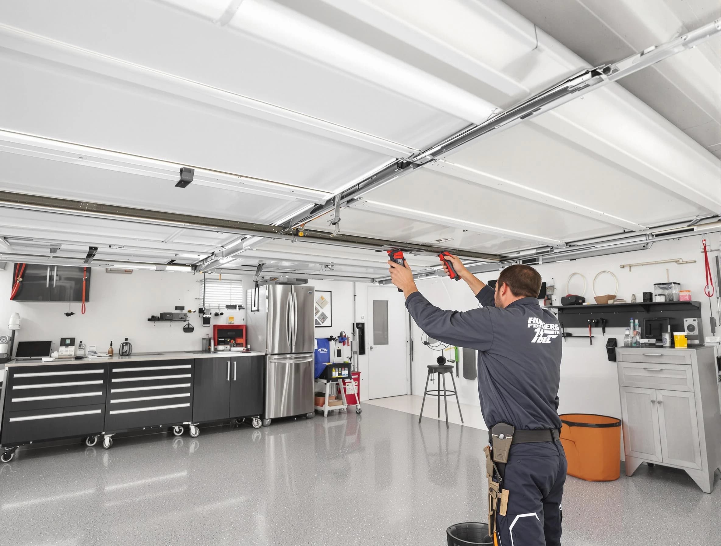 Overhead garage door repair service by Highlands Ranch Garage Door Repair in Highlands Ranch