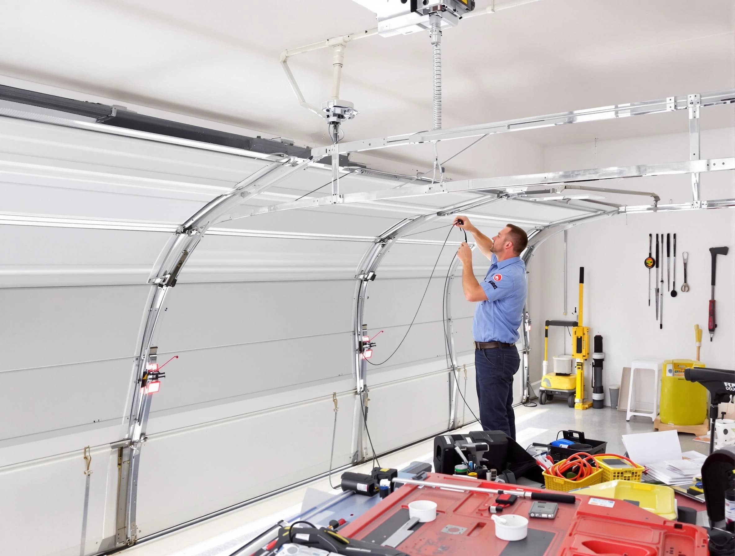 Garage door cable repair service by Highlands Ranch Garage Door Repair in Highlands Ranch