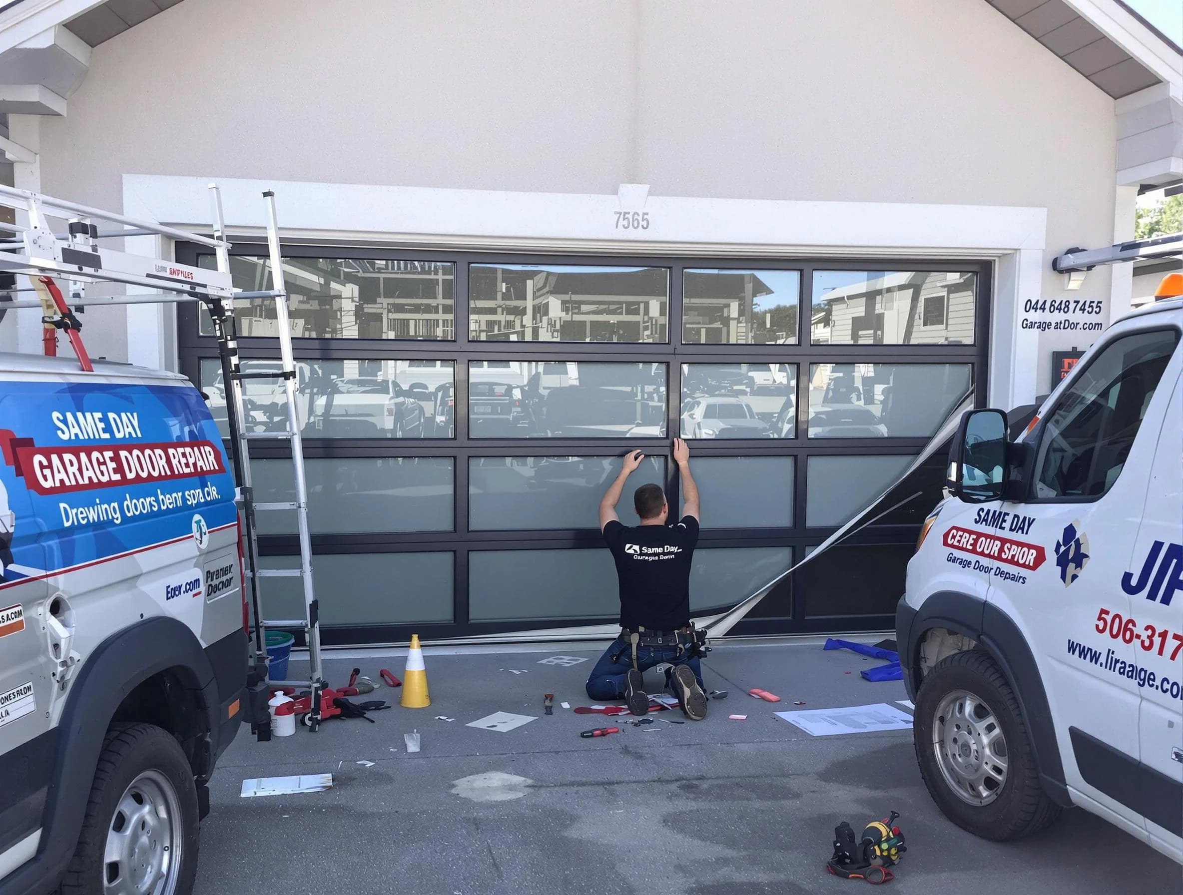 Highlands Ranch Garage Door Repair providing same-day garage door repair in Highlands Ranch