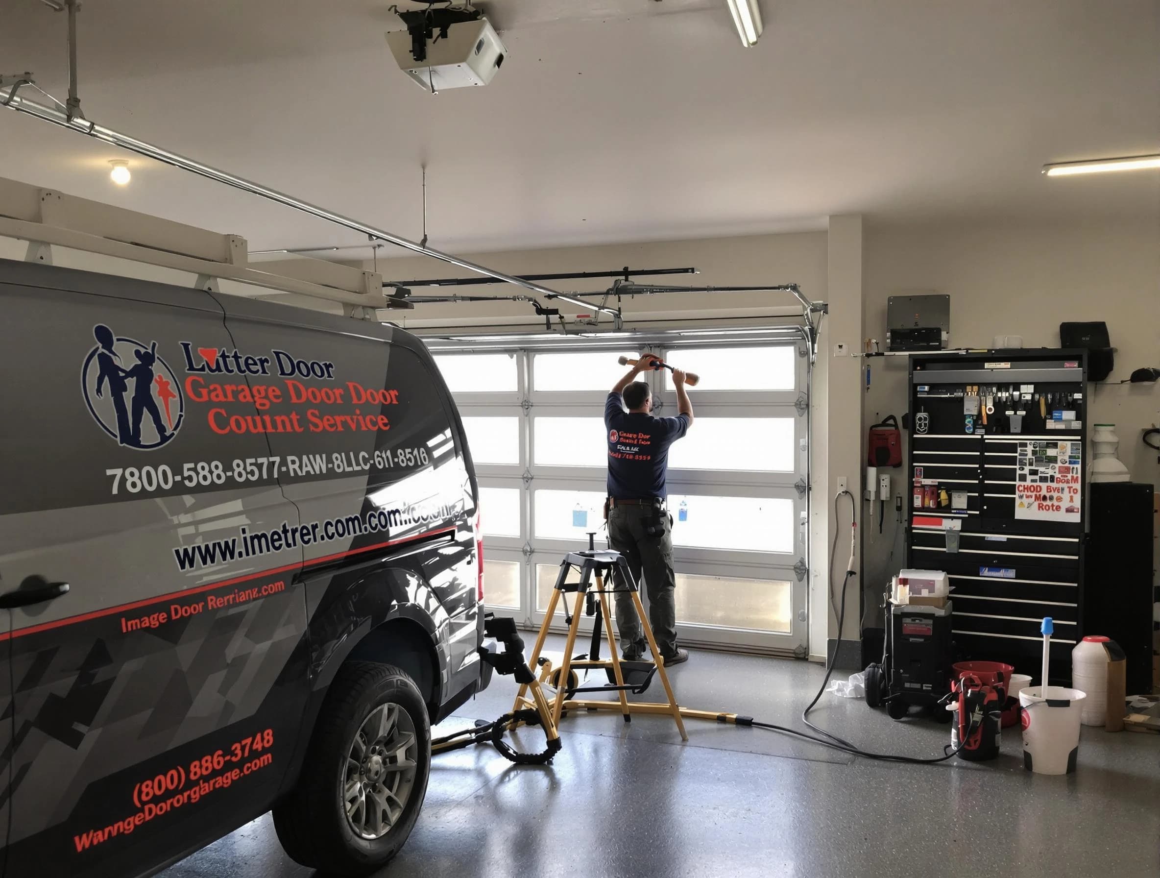Highlands Ranch Garage Door Repair rapid response team performing same-day repair in Highlands Ranch
