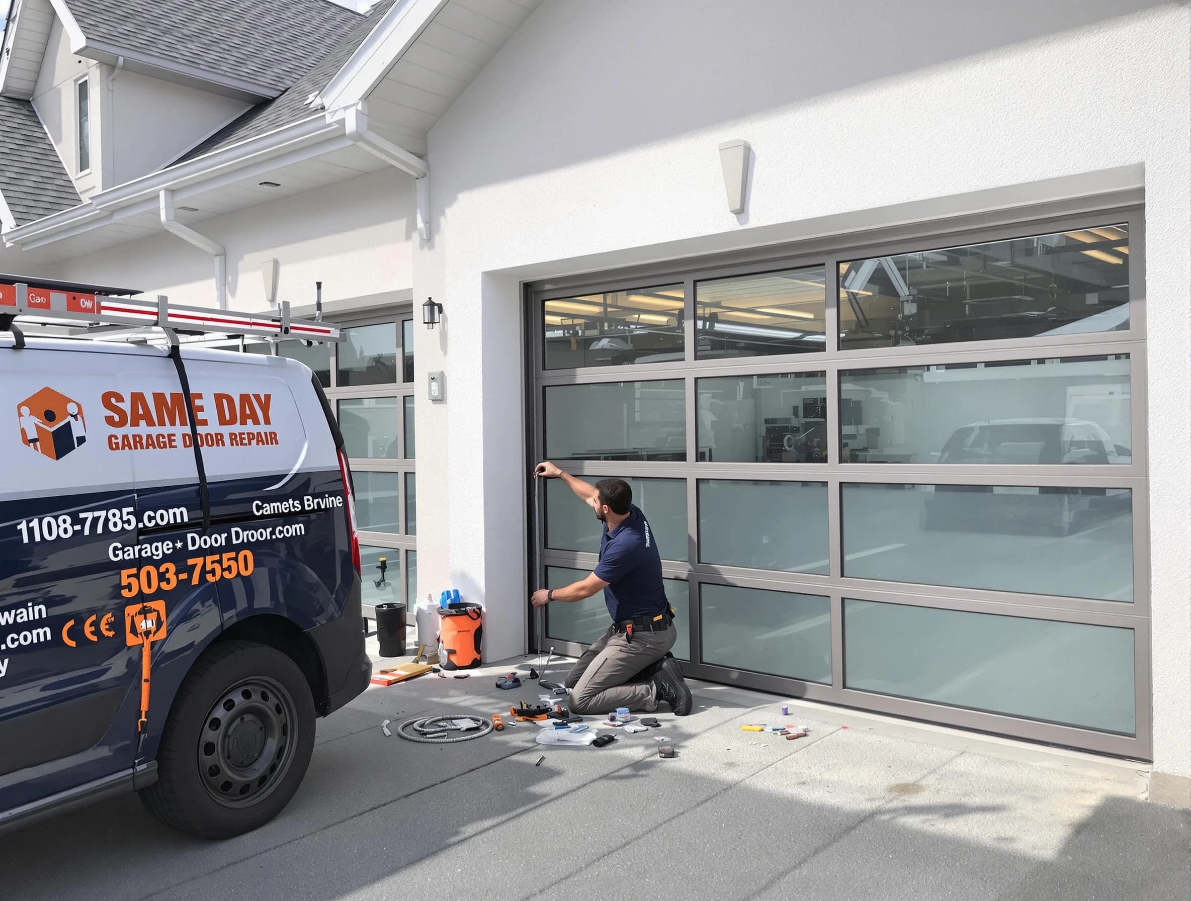 Same-day garage door repair service by Highlands Ranch Garage Door Repair in Highlands Ranch