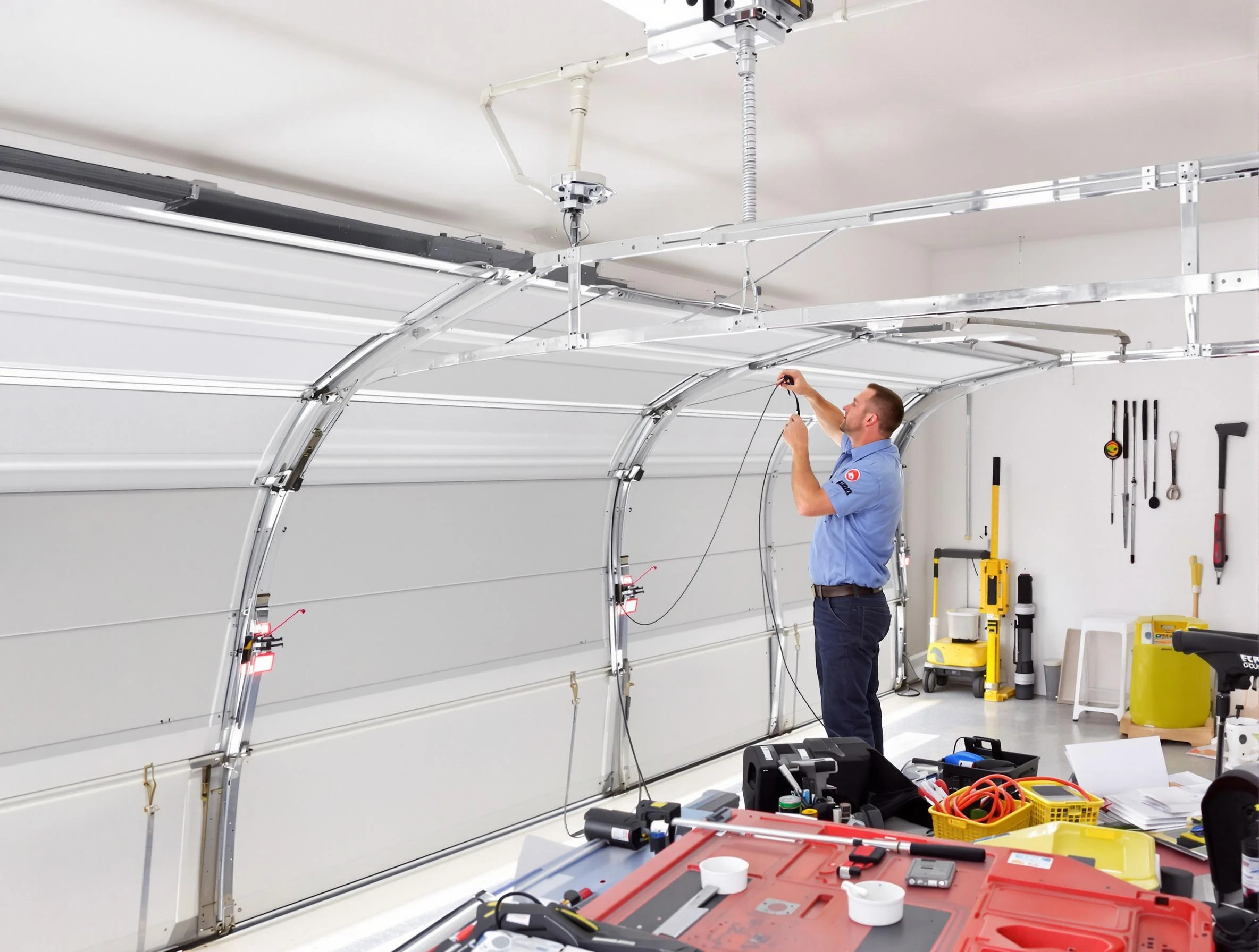 Garage door cable repair service by Highlands Ranch Garage Door Repair in Highlands Ranch