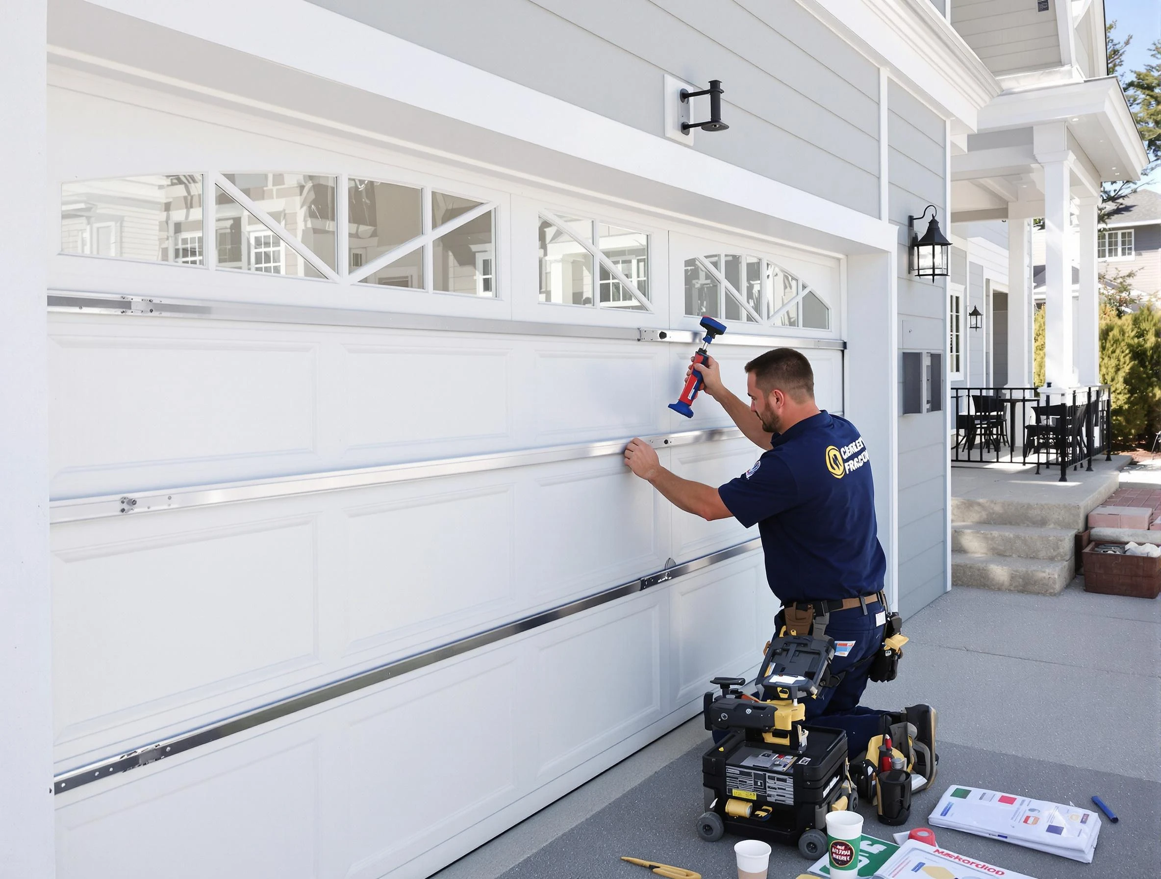Professional garage door installation by Highlands Ranch Garage Door Repair in Highlands Ranch