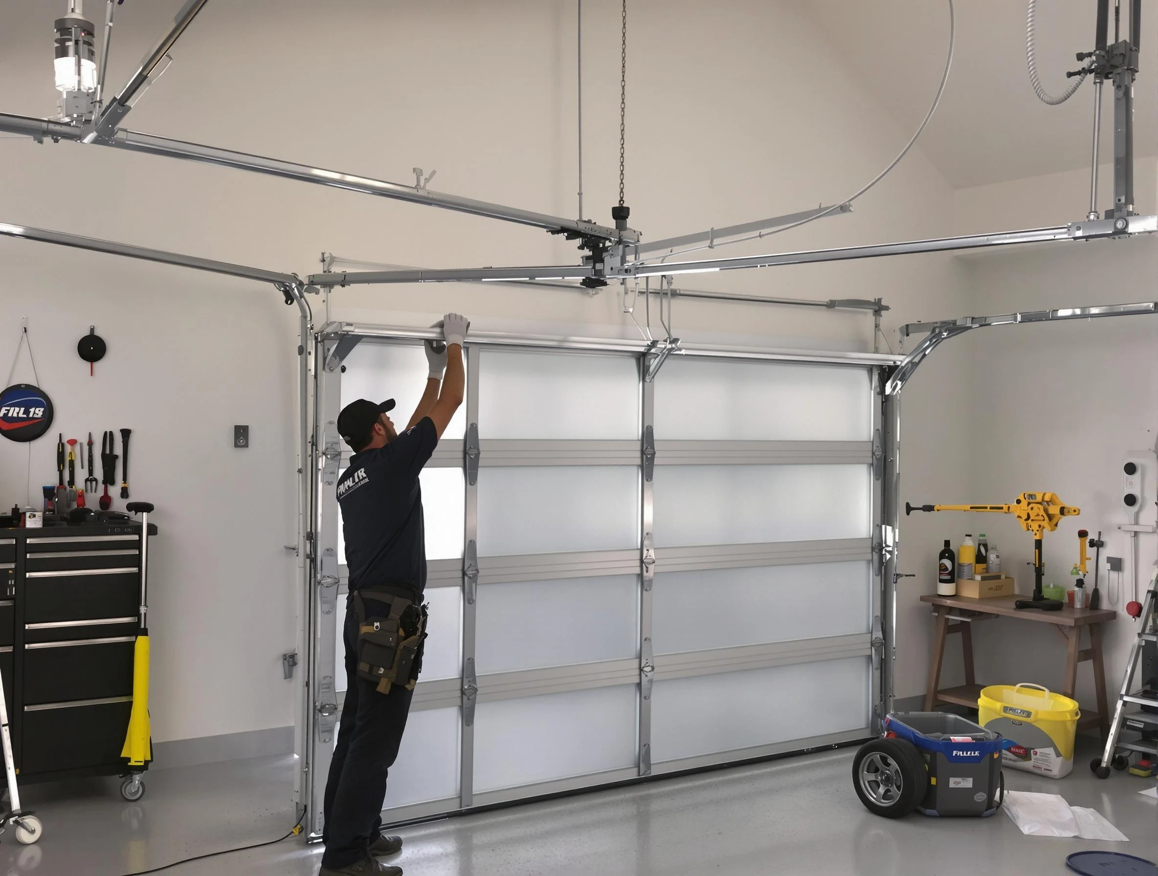 Highlands Ranch Garage Door Repair certified team performing precision garage door installation in Highlands Ranch