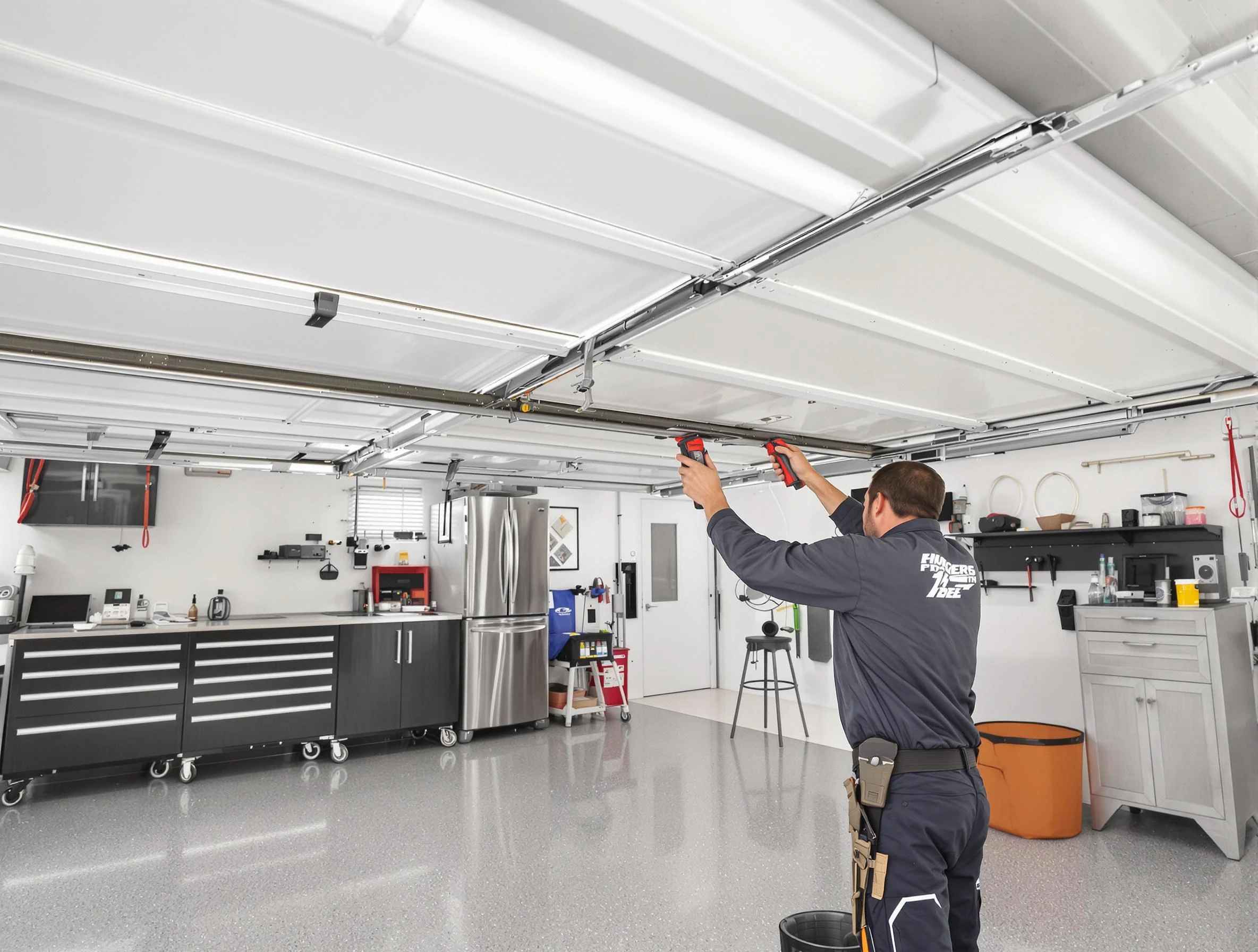Overhead garage door repair service by Highlands Ranch Garage Door Repair in Highlands Ranch