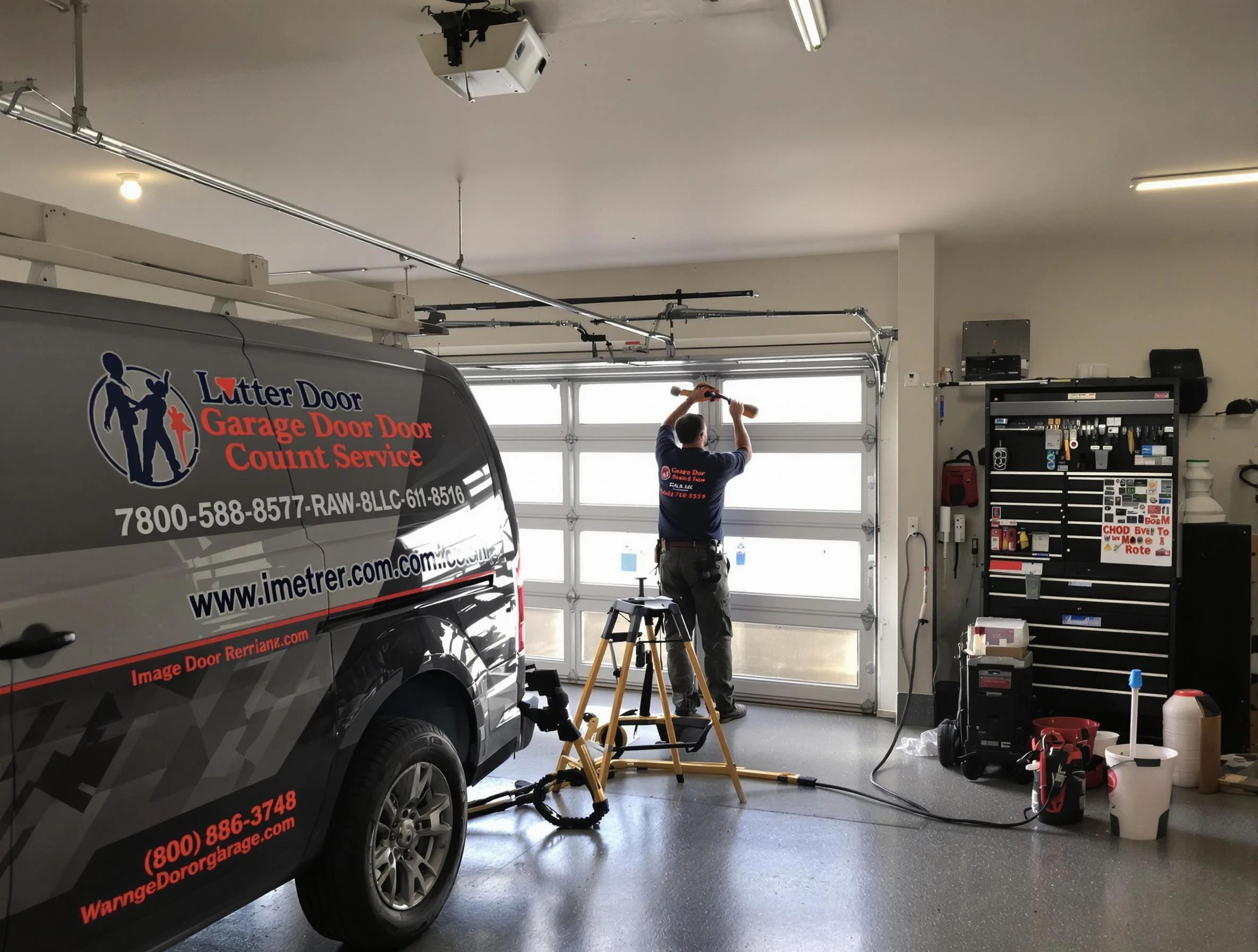 Highlands Ranch Garage Door Repair rapid response team performing same-day repair in Highlands Ranch