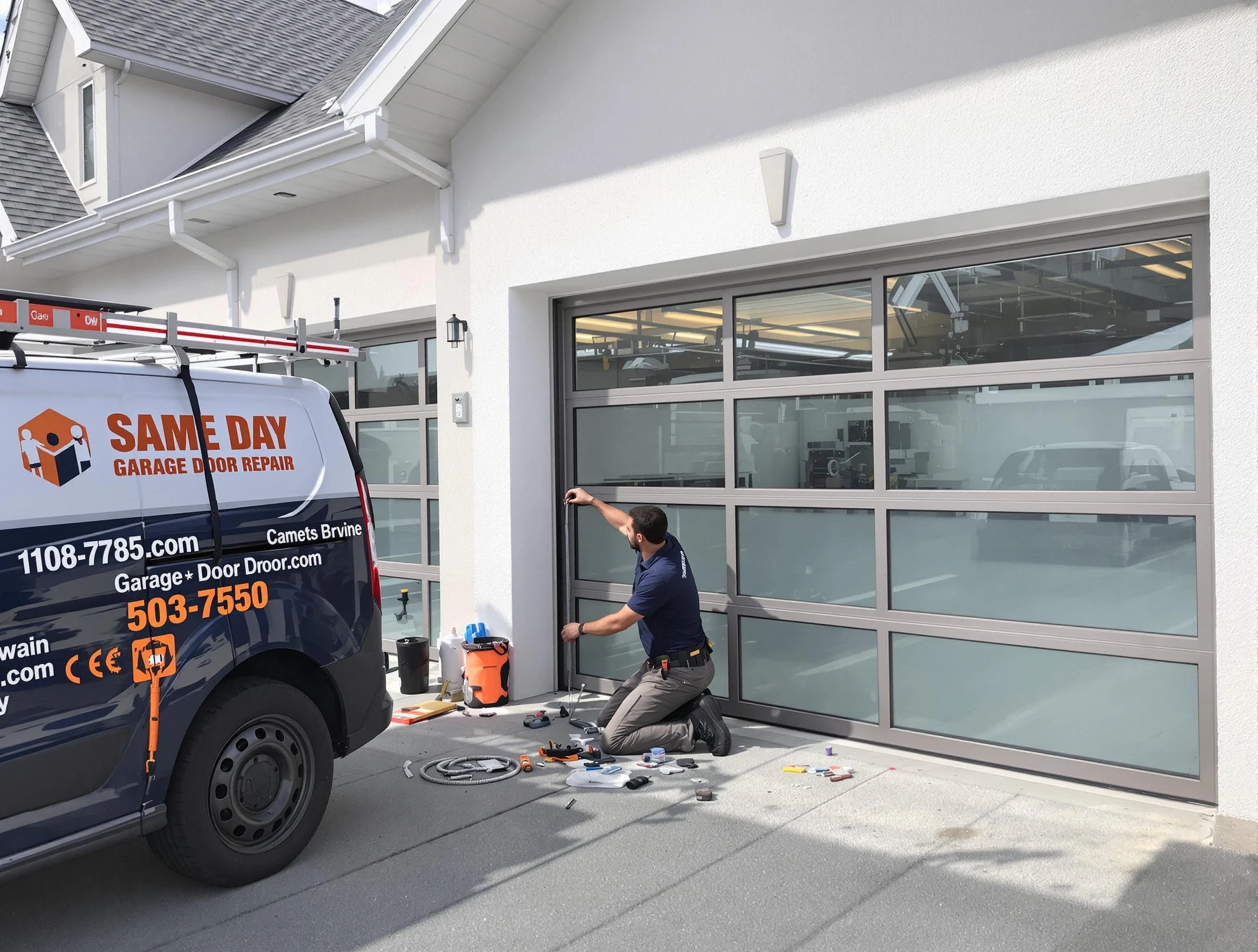 Same-day garage door repair service by Highlands Ranch Garage Door Repair in Highlands Ranch